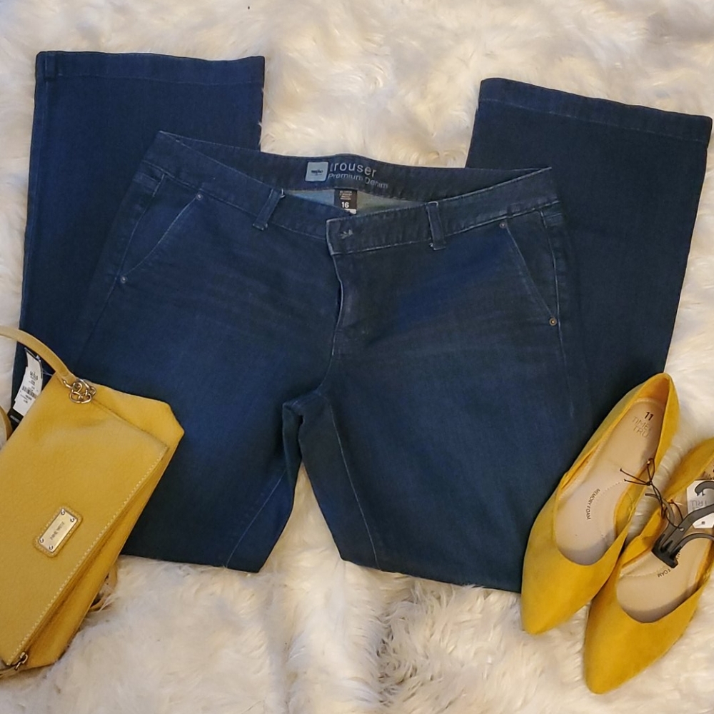 Dark Blue Denim Trousers!!
